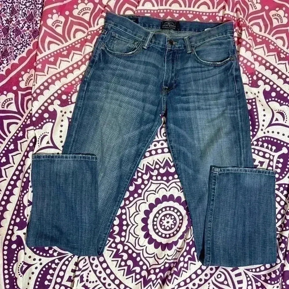 Lucky Brand Men's‎ 221 Original Straight Medium Wash Jeans 32x32-SOLD OUT ONLINE - Picture 2 of 10